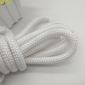 Corde <span class=keywords><strong>Yong</strong></span> Lin 4-10 mm en nylon blanc, corde tressée en polyester à âme en nylon, résistante à l'usure pour la construction et l'utilisation de machines - Product Image 4