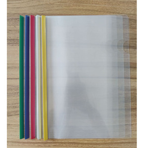 A4 trong suốt PP Rod thư mục văn phòng sinh viên tài liệu báo cáo thư mục Q310 cho quản lý tập tin - Product Image 1