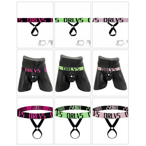 <span class=keywords><strong>ORLVS</strong></span> Nuevo Estilo Ropa Interior Sexy para Hombres Gay Tanga Anillo para Pene - Product Image 2