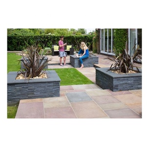 Rivestimento Murale 3D <span class=keywords><strong>in</strong></span> Ardesia Nera per Interni ed Esterni, Resistente all'Erosione e agli Acidi, Finitura Lucida, <span class=keywords><strong>Pietra</strong></span> Decorativa per Uso Esterno - Product Image 5