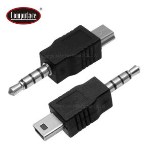 Vente directe d'usine Prise CC 3.5mm vers Mini USB Mâle 2A Courant nominal - Product Image 1