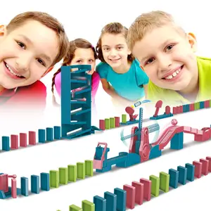 New Design Classical Educational Toys Table Game Domino Puzzle Toys Domino Ball Toys For Intelligence Develop