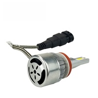 Ampoules de phare LED COB C6 blanches 12V 36W 6500K/6000K, compatibilité universelle pour toutes les voitures avec garantie de 2 ans