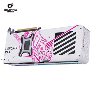Colorful IGame GeForce RTX 5070 Ultra W OC <b>White</b> <b>Graphics</b> <b>Card</b> GDDR7 Gaming Video Support DLSS 4 988 TOPS AI Power GPU Supports - Product Image 3