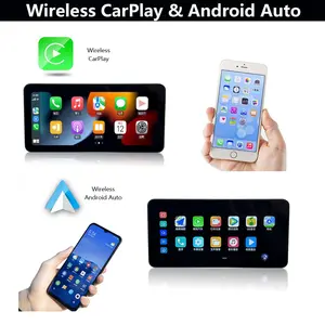 Motosiklet navigasyon Android oyuncu IP67 su geçirmez motosiklet Carplay ekran 7 inç GPS BT WIFI DVR 8 çekirdekli motosiklet Carplay