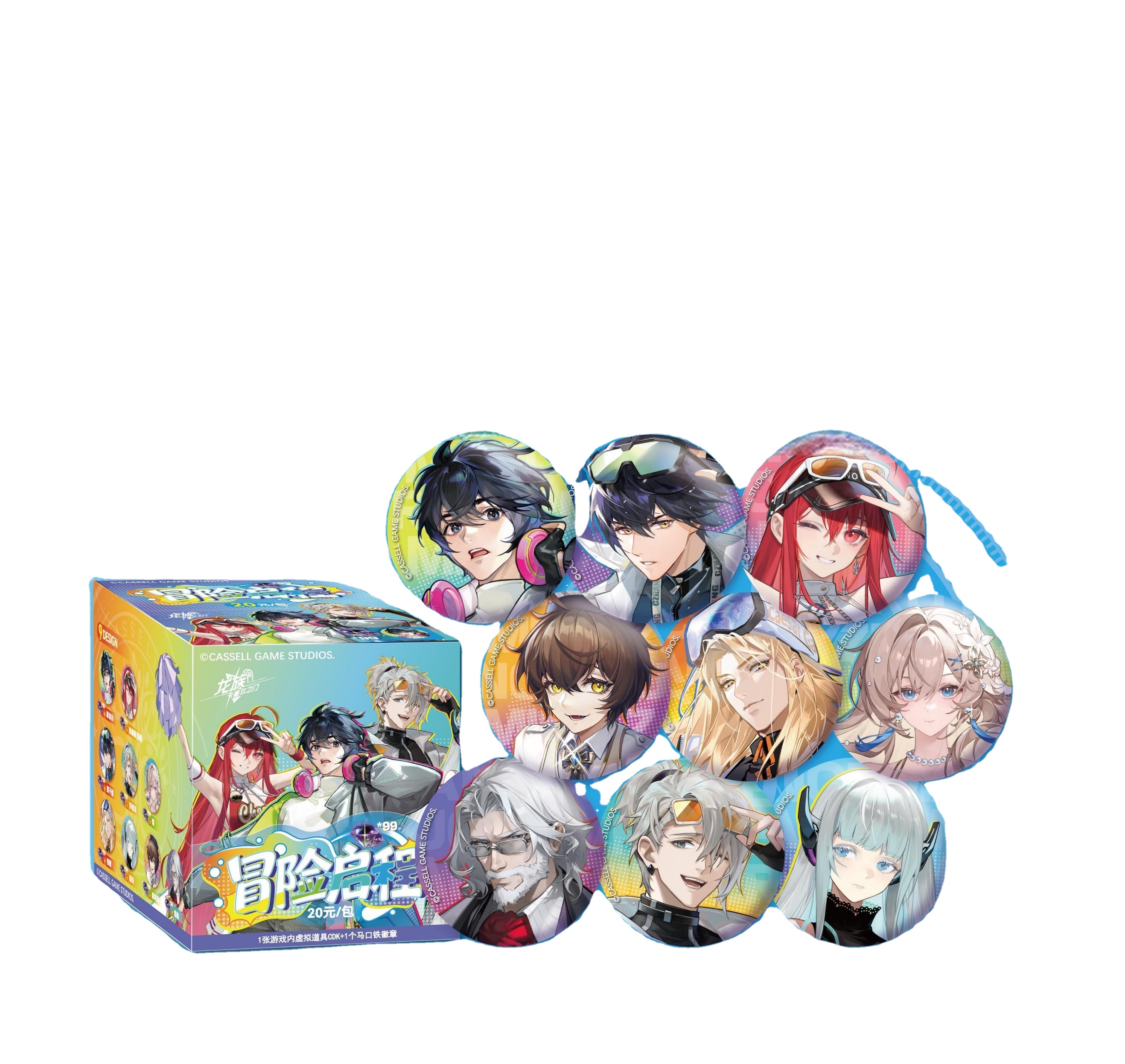 8 boîtes/ boîte de 9 pièces