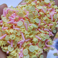 500g/Sac Vente Chaude Tranches de Pâte Polymère de Noël de Haute Qualité pour Bricolage, Colle Crème, Nail Art et Artisanat – Vente en Gros