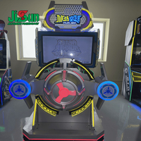 Coin Operated Air Combat Simulator Arcade Machine Motion Platform Vibrant LED Lighting Shooting Game for Arcade Room