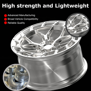 Zw cao cấp nóng Bán chải bạc cho BMW 20 18 19 inch 22x12 giả mạo lõm hợp kim tùy chỉnh 5x112 xe 5x120 bánh xe - Product Image 2