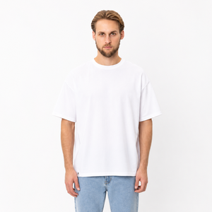 T-shirt de football en jersey uni pour homme, polyester/coton, respirant, vêtements de sport, entraînement athlétique, manches courtes, coupe régulière, taille moyenne - Product Image 2