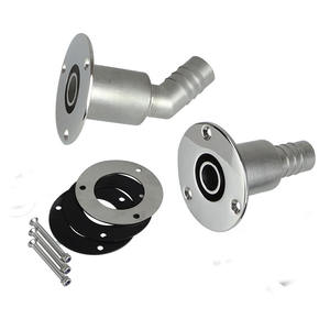 Морские выхлопные коллекторы из нержавеющей стали 24 мм, аксессуары для лодок, яхт, премиум-класса, морская фурнитура - Product Image 1