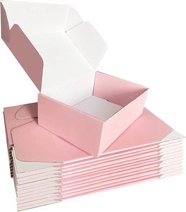 2026 New Pulida Custom Printing logo <strong>pink</strong> <strong>Gift</strong> Box Shipping Box Mailing Parcel Post Printing Corrugated Mailer Box - Product Image 1