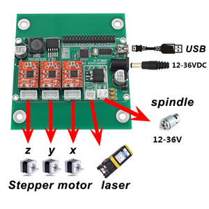Máquina <span class=keywords><strong>CNC</strong></span> <span class=keywords><strong>3018</strong></span> <span class=keywords><strong>Pro</strong></span> de 3 Ejes para Grabado y Corte de PCB - Product Image 3