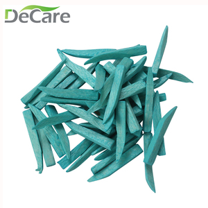 Cales dentaires en <span class=keywords><strong>bois</strong></span> colorées pour orthodontie, cales dentaires en <span class=keywords><strong>bois</strong></span> jetables - Product Image 2