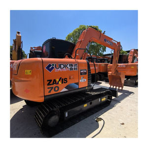 รถขุดตีนตะขาบฮิตาชิ ZX70 ขนาด 7 ตัน รถขุดไฮดรอลิกขนาดเล็ก มือสองแท้ รถจักรก่อสร้างสำหรับขาย - Product Image 1