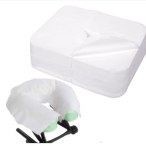 ผ้าคลุมรองศีรษะแบบใช้แล้วทิ้ง เกรดทางการแพทย์ เนื้อผ้านุ่มพิเศษ สำหรับเตียงนวดและเก้าอี้นวด จำนวน 100 ชิ้น - Product Image 1