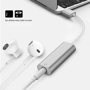 Adaptateur audio USB et USB-C vers 3.5mm <span class=keywords><strong>Carte</strong></span> <span class=keywords><strong>son</strong></span> HI-FI 7.1 canaux pour prise et lecture audio cristalline - Product Image 3