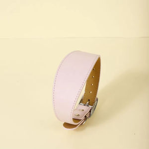 Colliers pour chien en cuir PU classique avec logo personnalisé pour chien de taille moyenne, collier pour chien femelle, mâle, pour chiot - Product Image 5