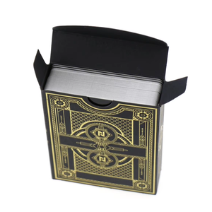 Cartes à jouer personnalisées en papier, or, argent, estampillé, jeu de société pour adultes - Product Image 6