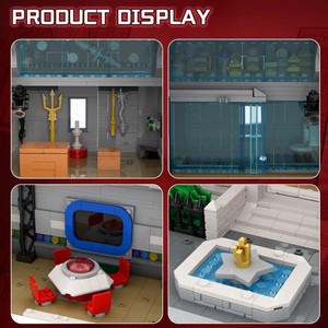 Funbuild อิฐ MOC-223163ห้องโถงแห่งความยุติธรรมชุดตัวต่อเพื่อการศึกษาแบบโมดูลาร์ - Product Image 5