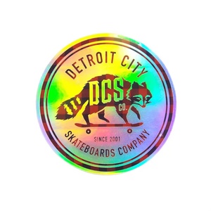 Cartoon Special-shaped Holographic Adhesive Stickers Customized Logo Card Head Individually Packaged Full Cut Photo <b>Frame</b> Use - Product Image 5