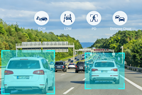 Kamera Mundur Mobil Layar Sentuh Warna 10 Inci AI, Perekam DVR Pemantauan 360 Derajat 8 Kanal, Kamera Truk untuk Bus/Trailer/RV