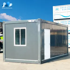 Zhongnan Detachable Custom 20ft Luxury Tiny Home Modular Portable Container House Prefab Houses With Kitchen And Bathroom