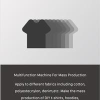 Imprimante professionnelle A2 double/quatre têtes I1600 I3200 40cm 60cm 80cm imprimante DTF Machine d'impression numérique de t-shirt en tissu