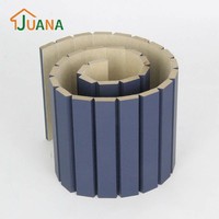 Panneau MDF flexible et pliable, facile à former, sans fissuration, taille personnalisée pour la décoration de meubles et de murs courbes intérieurs
