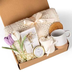 Cadeaux personnalisés pour femmes, cadeaux de rétablissement, cadeaux de sympathie avec couverture, bougies, tasse pour anniversaire, <span class=keywords><strong>fête</strong></span> <span class=keywords><strong>des</strong></span> <span class=keywords><strong>mères</strong></span>, cadeaux pour maman - Product Image 2