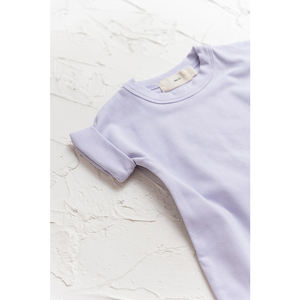 رومبر صيفي جديد للأطفال, ملابس لعب أساسية للأولاد والبنات لفصل الصيف, جمبسوت بأكمام قصيرة للأطفال الرضع, ملابس وأطقم مضلعة - Product Image 6