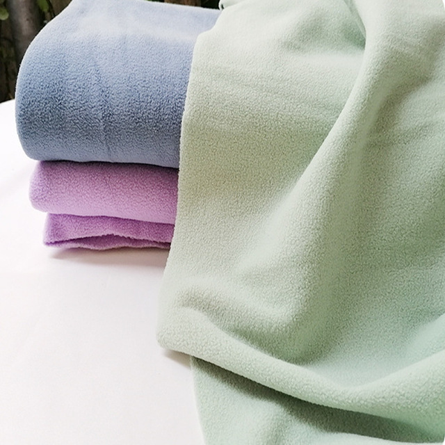 ECO Textil 100 Recycled Polyester Repreve Hoodie Anti Pilling GRS Polar Fleece Fabric Made From Recycled Plastic Bottle