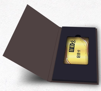 Boîte-cadeau personnalisée de luxe en carton magnétique pour carte de crédit NFC Visa, carte de membre VIP, carte de crédit commerciale