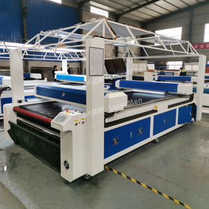 เครื่องตัดเลเซอร์ CNC รุ่น LaserMen-1825 130W พร้อมกล้อง CCD สำหรับวัสดุที่ไม่ใช่โลหะ เช่น หนัง ผ้า PU - Product Image 2