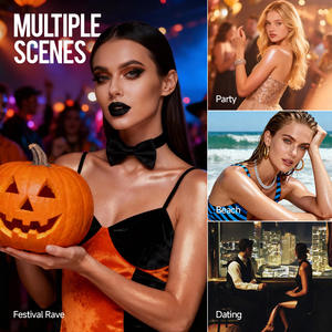 Venta directa de fábrica de aceite corporal de alto brillo con efecto tridimensional, estilo explosivo para todo el cuerpo - Product Image 3