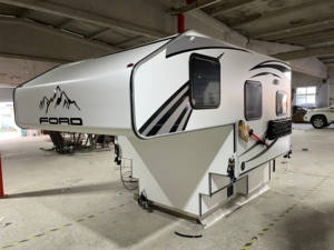 Camper per Cassone di Pick-up con Telaio in Alluminio Rimorchi Camper Roulotte Fuoristrada RV Camper per Camion Rimorchi da Viaggio di Lusso - Product Image 2