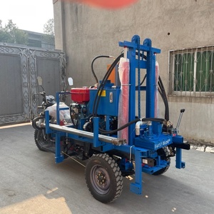 Meilleures ventes : Rig de forage de puits d'eau diesel entièrement automatique à <span class=keywords><strong>3</strong></span> <span class=keywords><strong>roues</strong></span>, Rig de forage hydraulique de grand diamètre pour puits d'eau - Product Image 2
