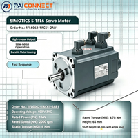 Moteur servo AC d'origine pour SIMOTICS S-1FL6 1FL6062-1AC61-2AB1 1kW 400V 2000 tr/min avec frein IP65 pour l'automatisation SINAMICS V90