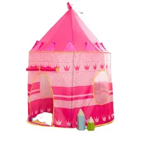 स्टॉक में बच्चों के तम्बू प्ले हाउस इनडोर घरेलू बेबी बेबी yurt महल गुड़ियाघर लड़का लड़की राजकुमारी कक्ष