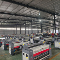 Imprimante à sublimation grand format 4 ~ 8 têtes I3200 Machines d'impression à jet d'encre numériques automatiques pour les petites entreprises