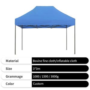 Carpa Publicitaria con Logotipo Personalizado 3x3, Gazebo Plegable de Aluminio Resistente, Carpa Desplegable para Eventos - Product Image 2