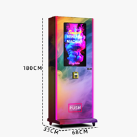Distributeur automatique de boissons de luxe moderne personnalisé avec écran tactile, fonction SDK, lecteur de carte d'identité, gestion basée sur le cloud, garantie de 3 ans