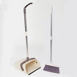 Material and Home Usage Broom and Dustpan PP Plastic Cleaning Broom set