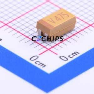 CA45-C035K475T Tantalum <b>Capacitor</b> CASE-C-6032 ( Capacitance: 4.7uF )( Precision: 10% Rated Voltage: 35V ) - Product Image 1