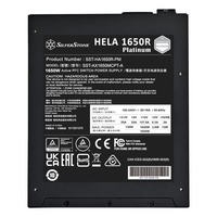 Alimentation électrique entièrement modulaire SilverStone SST-HA1650R-PM 1650W ATX 3.1 PCIe 5.0 80 Plus Platinum avec ventilateur FDB de 140 mm pour
