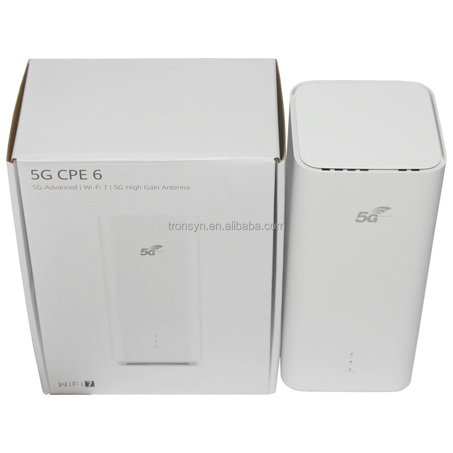 For HUAWEI H165-383 5G CPE AX3600 11.7Gbps New Generation 6/5G Advanced WiFi 7 CPE Router for SOHO with VoIP and VPN Functions