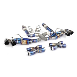 MPER para Corvette C8 Stingray Z51 E-Ray 6.2L, escape Catback de <span class=keywords><strong>titanio</strong></span> con tubo en Z, tubo en X, tubo en C, sonido agresivo, Plug and Play - Product Image 5