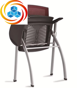 School Furniture Student Desk and Chair Stackable Training Chair with Writing Table - Product Image 1