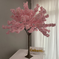 Centres de table en fleurs de cerisier rose de 5 pieds