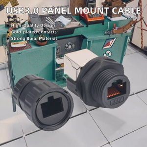 高品質4PスクエアメタルオーディオシャーシXLRアダプターSpeakon女性用ジャックソケット<span class=keywords><strong>3</strong></span> 4 7ピン銅PCBパネルマウントケーブル - Product Image 6